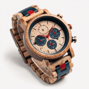 wooden watch